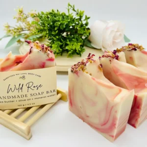Wild Rose Handmade Vegan Soap Bar